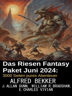 cover image of Das Riesen Fantasy Paket Juni 2024